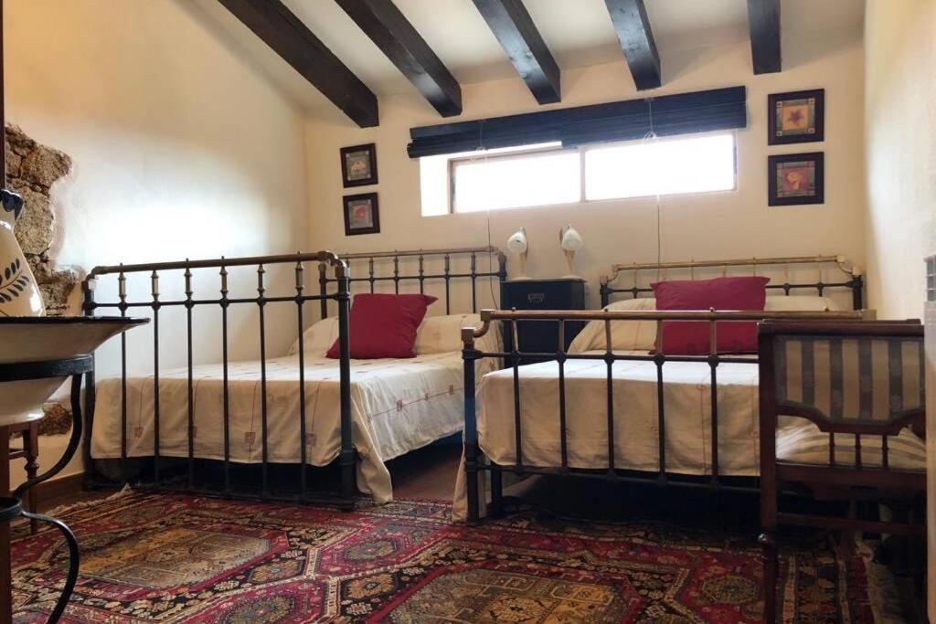 Casa - Apartamento Rural La Tahona Del Abuelo Plasenzuela Eksteriør bilde