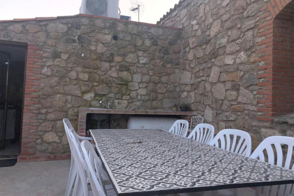 Casa - Apartamento Rural La Tahona Del Abuelo Plasenzuela Eksteriør bilde