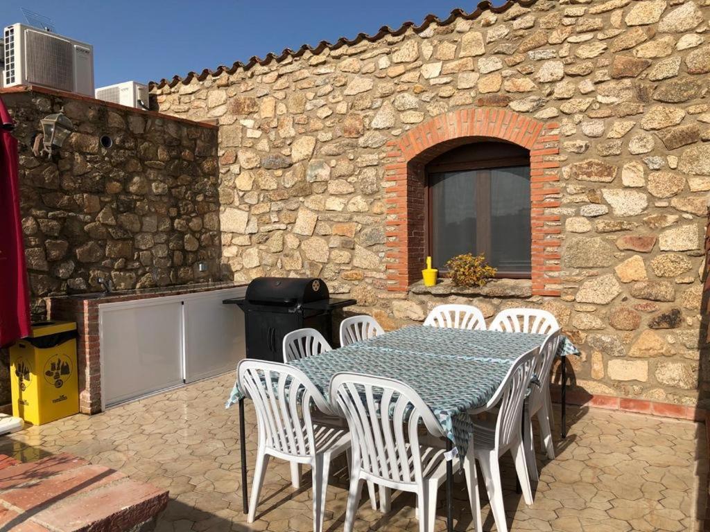 Casa - Apartamento Rural La Tahona Del Abuelo Plasenzuela Eksteriør bilde