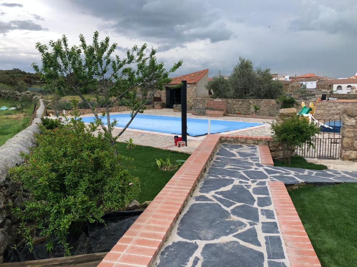 Casa - Apartamento Rural La Tahona Del Abuelo Plasenzuela Eksteriør bilde
